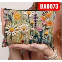 ราคา กระเป๋าเครื่องสำอางผ้าพิมพ์ลาย BA0073 (56909586477)