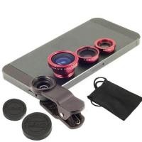 ราคา LIEQI 3in1 Lens Universal LQ-001 (Red) (636919696)