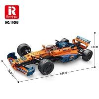 ราคา โมเดลรถแข่ง ✠ Reobrix Technical F1 Formula Car บล็อกแข่งที่เข้ากันได้ บล็อกรถสปอร์ต ของเล่นดริฟ (26687799979)
