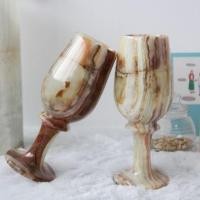 ราคา แก้วแชมเปญ หินโอนิกซ์ โอนิกซ์ แต่งบ้าน หยกปากีสถานแท้ Shampion Glass Pakistan Onyx Stone (6652696521)