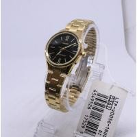 ราคา Win Watch Shop รุ่น LTP-V005G-1B นาฬิกาผู้หญิงสายแสตนเลสสีทอง หน้าปัดดำ - มั่นใจ ของแท้ 100% รับประกันสินค้า 1 ปีเต็ม (2955936622)