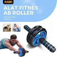 ราคา AB WHEEL AB ABS ROLLER DOUBLE WHEEL ABDOMINAL EXERCISE GYM FITNESS EQUIPMENT (48759638204)