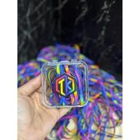 ราคา เชือกรองเท้าTKสีรุ้ง (New Collection) ขนาด5mm ยาว125cm แพ็คเกจใหม่ (47703049299)