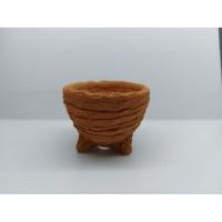ราคา กระถางดินเผา (~2.5" ลายคลื่น) (9329901299)
