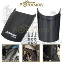ราคา RONXMOR 1PC รถจักรยานยนต์ด้านหน้าด้านหลัง Fender Extension Mudguard Extension ฝาครอบ Splash Guard สําหรับ NMAX155 NMAX N MAX N-MAX155 2014-2020 2021 2022 2023 (55259741986)