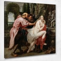 ราคา Susanna And The Elders Peter Paul Rubens, ppr200 ภาพพิมพ์บนผ้าใบแคนวาส (28984754630)
