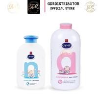 ราคา Enfant อองฟอง แป้งเด็กอองฟองต์ อ่อนโยน ขนาด200 และ400 กรัม (สีฟ้า สีชมพู) (25417781472)