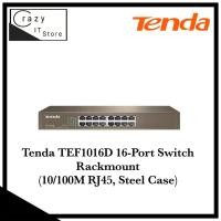 ราคา Tenda TEF1016D 16-Port Switch Rackmount (18480270589)