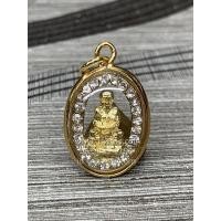 ราคา จี้หลวงปู่ทวด เหยียบน้ำทะเลจีด วัดช้างไห้ พระพุทธรูป พระประจำวัน หลวงปู่ทวด เลี่ยมกรอบทอง ล้อมเพชร (2058561841)
