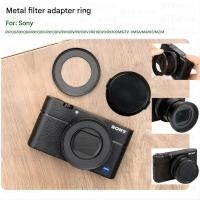 ราคา อะแดปเตอร์แหวนกรอง 52 มม.สําหรับ SONY ZV1 RX100 RX100II RX100III RX100IV RX100V RX100VI RX100VII Converter แหวนกรองเลนส์กล้อง ZV-1 RX100 Mark 2 RX100 Mark 3 RX100 Mark 3 RX100 Mark 3 RX100 Mark RX100 