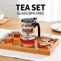 ราคา กาชงชาแบบกด 750/1000 ml มีที่กรองสแตนเลส กาชงชาแก้วชงชา ถอดที่กรองใบชา ตัวกาผลิตจากแก้ว (48856459172)