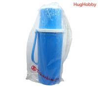 ราคา [ของใหม่] งานเก่าญี่ปุ่น กระบอกน้ำ กระติกน้ำพลาสติกสีฟ้า Takashimaya ขนาด 580ml เก็บได้ทั้งร้อนและเย็น (56151032532)
