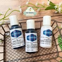 ราคา Ameri Color สีเจลผสมอาหารสีขาว สีน้ำตาล และสีดำ ขนาด 0.75 Oz (5618210058)