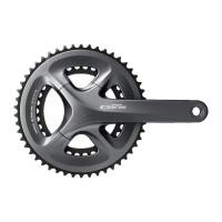ราคา จานหน้า 2 ชั้นจักรยานเสือหมอบ 8 สปีด Shimano Claris FC-R2000 50/34T 170mm (29779841041)