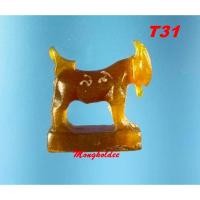 ราคา (T31-35) แพะมหาเสน่ห์ ตัวผู้ แกะจากเขาควาย สีน้ำผึ้งเข้ม หลวงพ่อสิน วัดละหารใหญ่ จ.ระยอง ยุคต้น (24523277090)