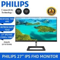 ราคา MONITOR (จอมอนิเตอร์) PHILIPS 271E1D/67 27'' (IPS, HDMI) 75Hz ประกัน 3 ปี (6019895098)