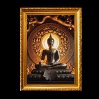 ราคา พระพุทธเจ้า บรมครู ศาสดา ของมนุษย์และเทวดา ของขวัญ รูปพร้อมกรอบรูปบูชา (24394362402)