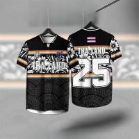 ราคา เสื้อทีมฟุตบอล ซัมเมอร์ 2026 แขนสั้น คอวี พิมพ์ลายเต็มตัว (48908059498)