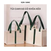 ราคา กระเป๋าผ้าแคนวาส กระเป๋าเสื้อผ้า สําหรับแล็ปท็อป ก4 ข5 หูเขียวเหลี่ยม กระเป๋าผ้าแคนวาส กระเป๋าโท้ท ผ้าแคนวาส สีขาว สําหรับทํางาน เรียบร้อย (25079600202)
