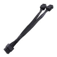 ราคา CH* 8Pin Male to Dual 6 Pin Female Cable Adapter CPU 8Pin To Graphics Card Line 20CM (56655800561)