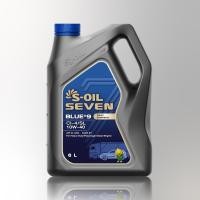 ราคา S-OIL 7 BLUE #9 CI-4/SL 10W40 น้ำมันเครื่องดีเซลงานหนัก สังเคราะห์แท้ 100% ฟรีเสื้อ S-OIL 7 (8904637220)