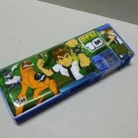 ราคา กล่องดินสอแม่เหล็กเปิดได้ 2 ด้าน มีเหลากบในตัว BEN10 เบนเทน ขนาด 9.5x3.5 นิ้วช (874893402)