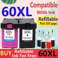 ราคา ตลับหมึก สีดํา HP 60xl hp60 hp60xl สําหรับ HP F4200 D2566 F4274 D2530 D2545 D256 D2568 F4230 F4250 F4273 (25620132696)