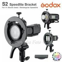 ราคา Godox S2 ประเภทวงเล็บ Bowens Mount สําหรับ Godox V1 AD200 AD400 TT600 TT685 V850 V860 - 2x TT350 / V350 (47959644567)