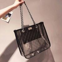 ราคา กระเป๋าพลาสติกใส (1239216032)