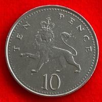 ราคา เหรียญอังกฤษ​​ United Kingdom 10 pence ปี 2003 เหรียญต่างประเทศ (21882509471)
