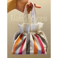 ราคา กระเป๋าผ้าฝ้ายทอมือ ทรงขนมจีบ น่ารัก Thai cotton wave by hand (21289440140)