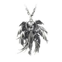 ราคา Digimon Tiannv สร้อยคอสัตว์ 925 Silver Angel Beast จี้ Retro คู่เครื่องประดับเงินเดิมเสื้อกันหนาวโซ่ (51259552907)