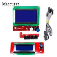 ราคา 1 ชิ้น 2004 Lcd 12864 จอแสดงผล 3D เครื่องพิมพ์ Reprap สมาร์ทอะแดปเตอร์ Controller Reprap Ramps 1.4 1.6 Mega2560 บอร์ด 2004LCD Controle (26868607813)