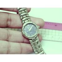 ราคา นาฬิกา Vintage มือสองญี่ปุ่น MICHEL SARTIS QUARTZ ผู้หญิง ทรงกลม กรอบเงิน หน้าสีน้ำเงิน หน้าปัด 26มม Integrated Bracelet (28734079308)