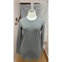 ราคา เสื้อยืดคอกรม แขนยาว ผ้าCottonพิมพ์ลาย ยี่ห้อ Giordano for men แท้ 100% (Made in China) มือ 2 (21593059326)