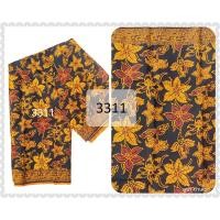 ราคา ผ้าปาเต๊ะ ลายดอกไม้ *เลือกลายได้ (อินโด โทนน้ำตาล 2 หลา ไม่เย็บ) (1677430310)
