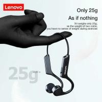 ราคา Lenovo X4 Bone Conduction Bluetooth Headset TWS Sports Running Rear Hanging Headset, Ultra Long End , (28453854813)