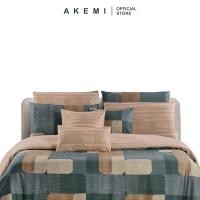 ราคา ชุดผ้าปูที่นอนผ้าฝ้าย AKEMI (ราชินี) (56900584070)