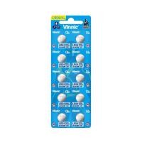 ราคา ถ่านกระดุม Vinnic L1131F, 189, AG10, LR54, LR1130, LR1131 1.5V Alkaline Battery จำนวน10ก้อน ของใหม่ ของแท้ (29666338364)