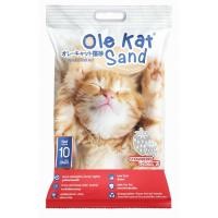 ราคา [ ยกกระสอบ 3ถุง] ทรายแมว Ole kat sand ขนาด10ลิตร ทรายแมวเกรดคุณภาพ พรีเมี่ยม ทุกกลิ่น (42810354441)