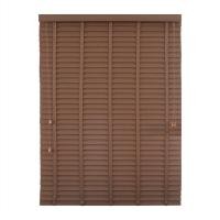 ราคา KASSA HOME มู่ลี่ PVC ลายไม้เส้นใหญ่ รุ่น BG002-BR ขนาด 120 x 160 ซม. สีน้ำตาล (27154473553)