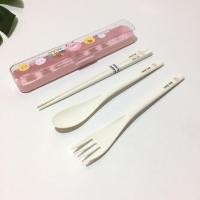 ราคา ช้อน ส้อม ตะเกียบ มีกล่องใส่ สำหรับเด็ก พกพาได้ ช้อนส้มเด็ก ชุดช้อมส้อมเด็ก ชุดช้อมส้อม พลาสติก เมลามีน ลายการ์ตูนน่ารัก (8913778701)