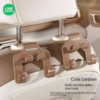 ราคา Car Multi-Functional Hook Car Seat Back Hanging Hook Car Interior Decoration Seat Rear Storage Hook WDcn (51708098467)