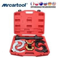 ราคา MR CARTOOL Universal Shock Absorber Spring Compressor Kit Interchangable Fork Strut Coil Spring Com (54351960976)