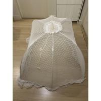ราคา มุ้งครอบกันยุง สีขาว ลูกไม้ลายหัวใจ ยี่ห้อ D.S. ไซส์ M (48703618238)