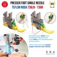 ราคา MESIN T36LN T36N เย็บรองเท้าซิป TEFLON RIGHT และซ้ายล้อ SEWING MACHINE ซิป 1 เข็ม HighSpeed อุตสาหกรรม P36 P36LN เย็บขอบบางเรียบซาตินวัสดุ E2305 (48606316531)