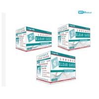 ราคา ❌ทุกขนาดรวมกัน จำกัด 1 ออเดอร์ไม่เกิน 10 กล่อง❌ Klean Gauze ผ้าก๊อซทำแผล ชนิดใยสังเคราะห์ ขนาด 2 นิ้ว / 3 นิ้ว / 4 นิ้ว (6164385889)