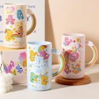 ราคา Care bear แก้วเซรามิคเซรามิคถ้วยกาแฟขนาดใหญ่ถ้วยหมีน่ารักของขวัญวันเกิด (45154784161)