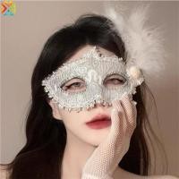 ราคา หน้ากากฮัลโลวีนครึ่งหน้าลูกไม้ตัดขนนกที่คาดผมหน้ากากดอกไม้งานแต่งงานประสิทธิภาพเครื่องแต่งกายสวมหน้ากากเจ้าหญิงหน้ากาก (51405051247)