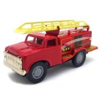 ราคา Classic Toy ของเล่นโบราณ ของเล่นสังกะสี ไขลาน MF163 รถดับเพลิง (18115149287)